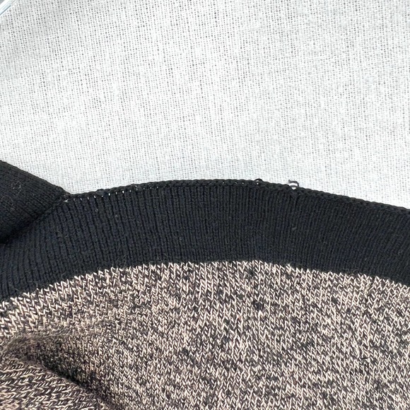 NUDE LUCY ACTIVE Knit Crop Top Womens Small Granite Black Shirt Workout NWT - Picture 14 of 16